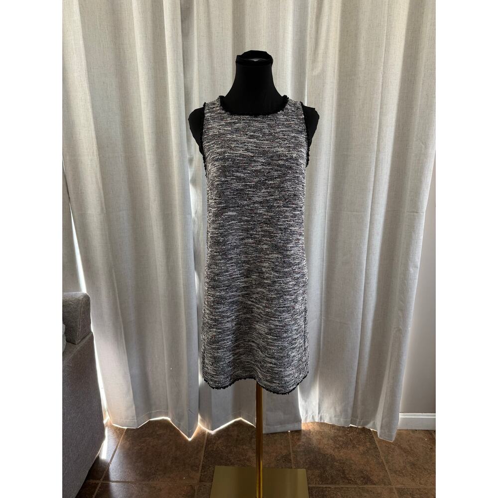 Black and White Dress By Ann Taylor Loft Size Medium
